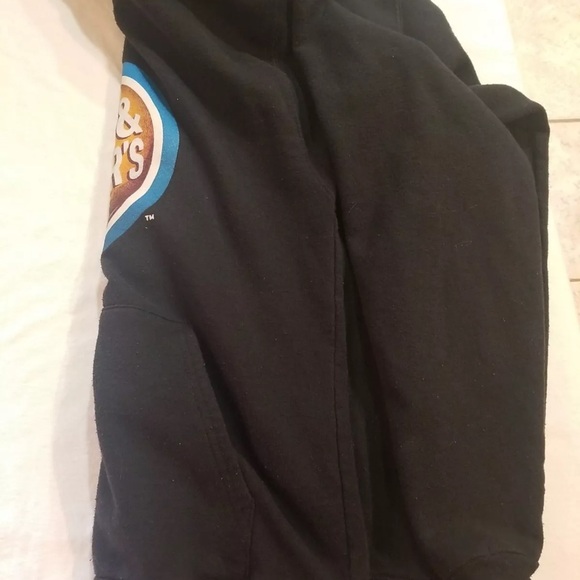 VINTAGE Dave and Busters Black Hoodie PULLOVER WITH DRAWSTRING CLOSURE. - Picture 7 of 7